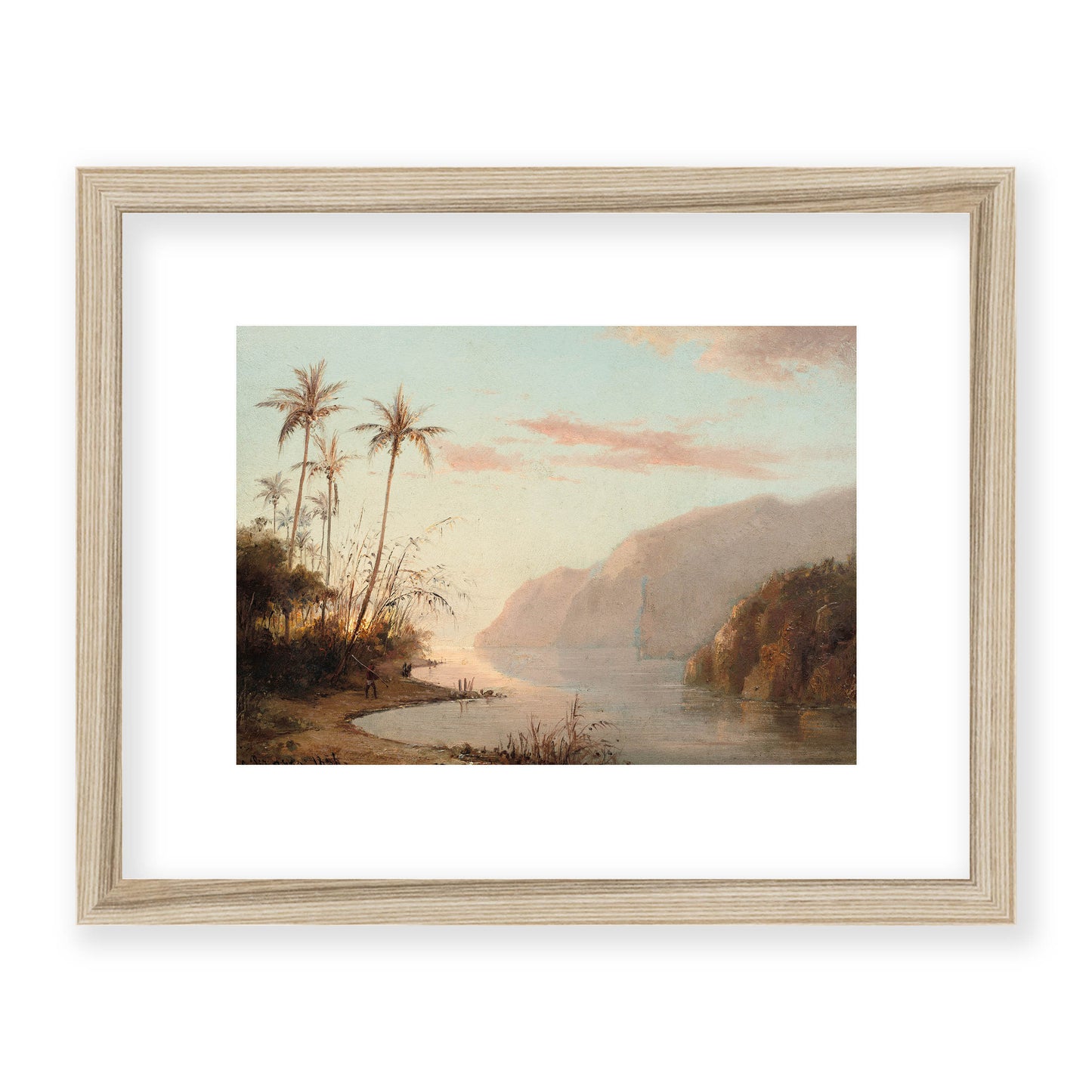 Camille Pissarro - A Creek in St. Thomas (Virgin Islands)