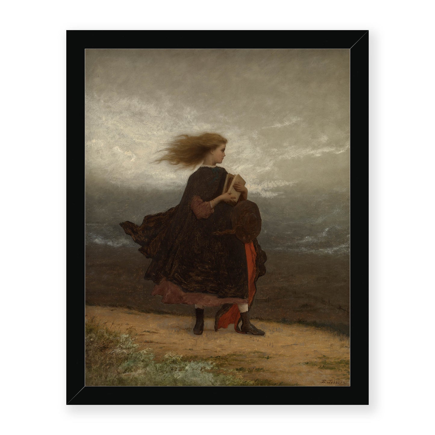 Eastman Johnson - The Girl I Left Behind Me