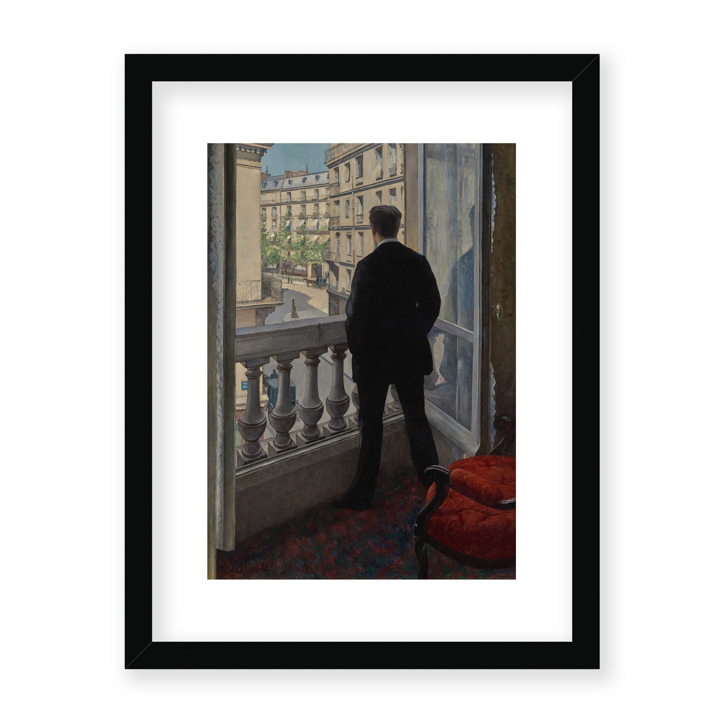 Gustave Caillebotte - Young Man at His Window