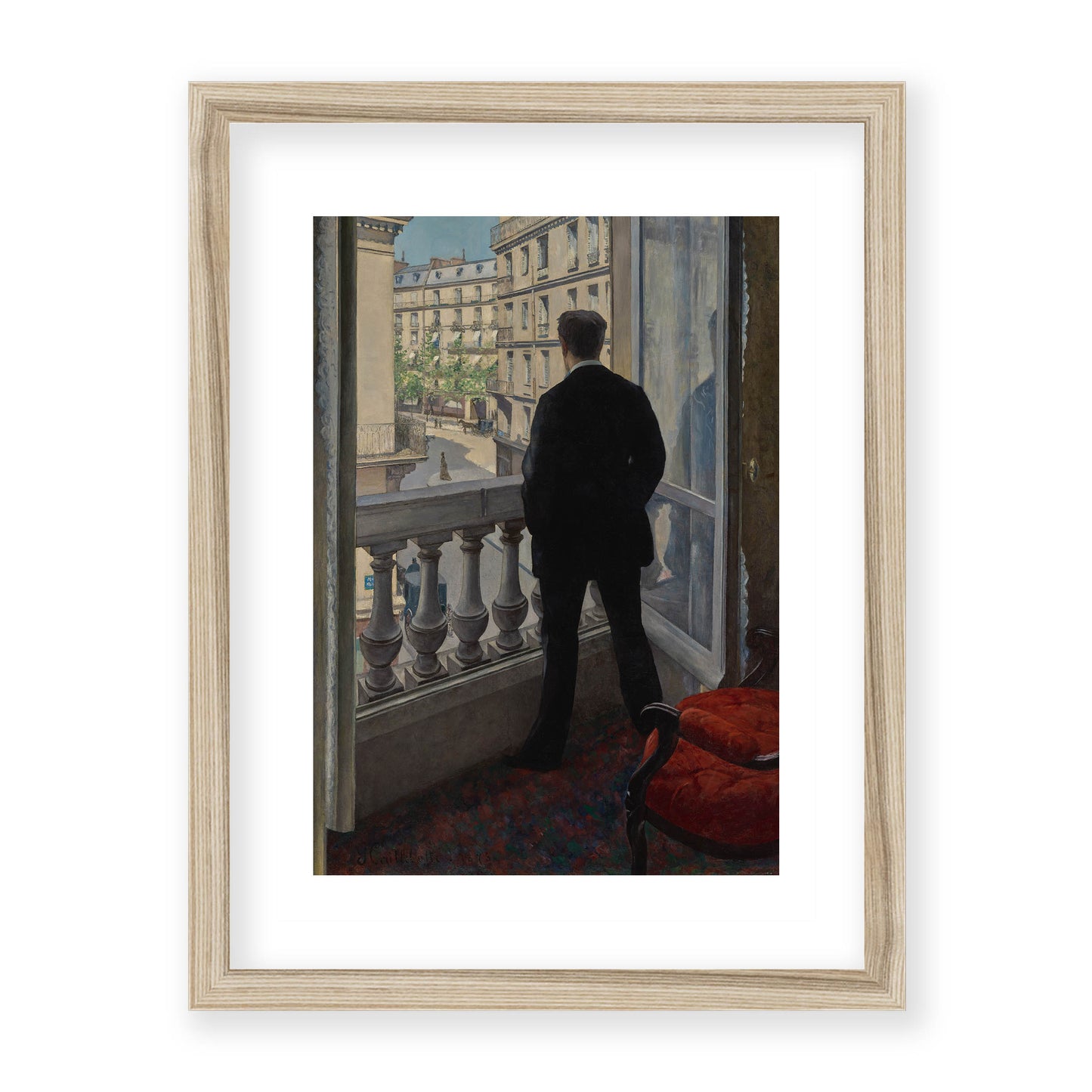 Gustave Caillebotte - Young Man at His Window