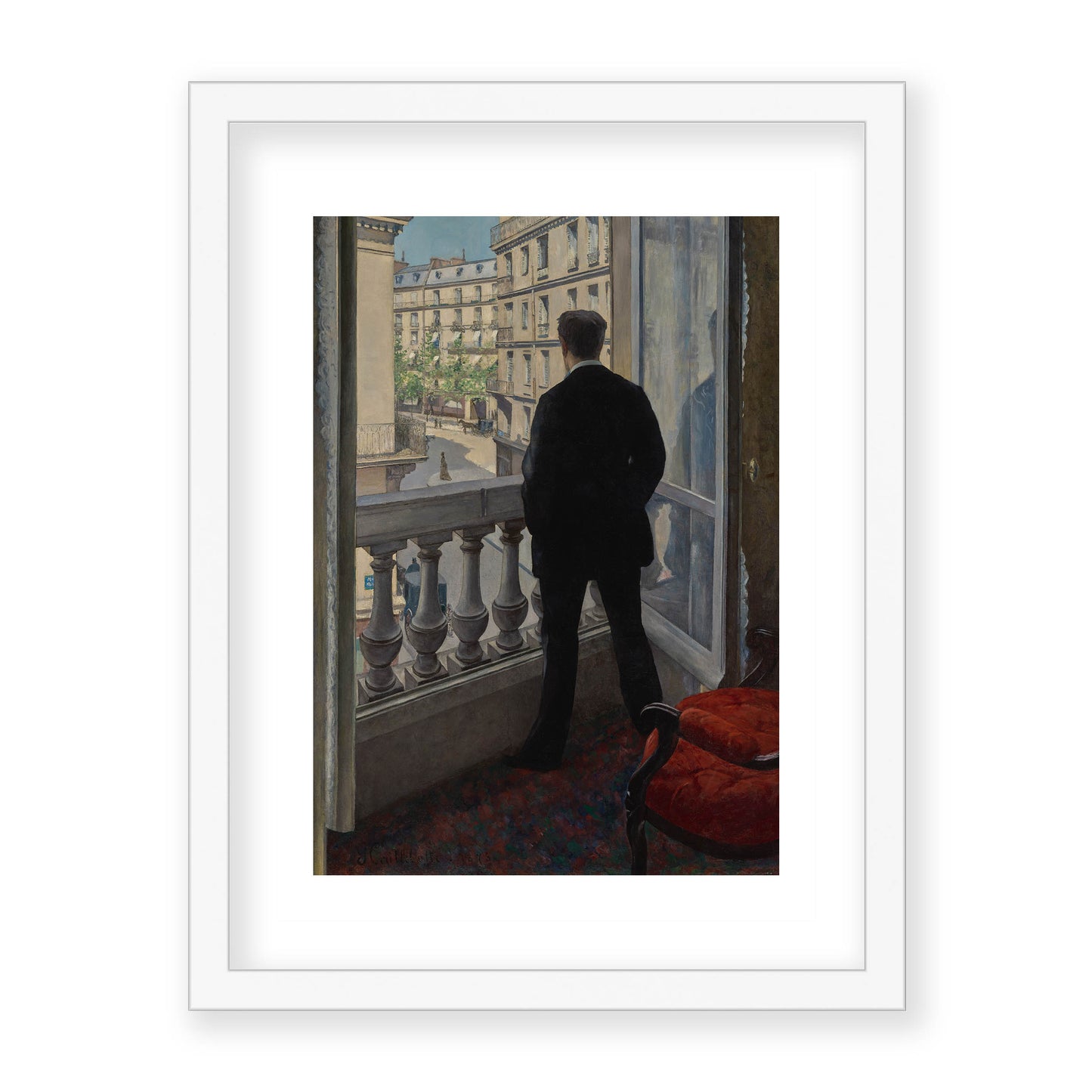 Gustave Caillebotte - Young Man at His Window