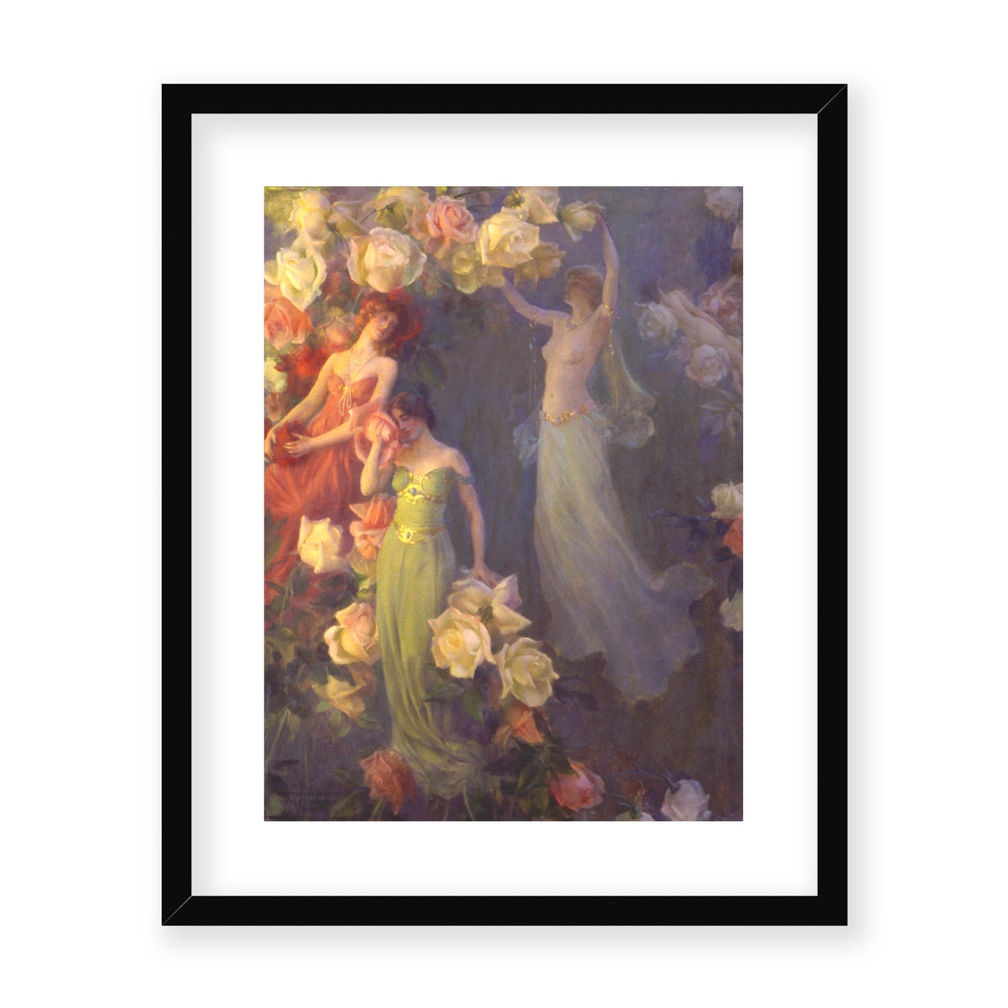 Charles C. Curran - The Perfume of Roses