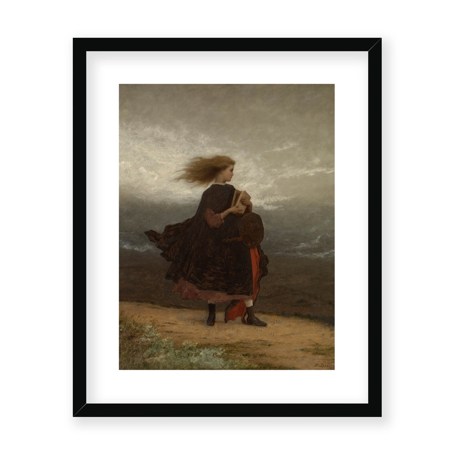 Eastman Johnson - The Girl I Left Behind Me