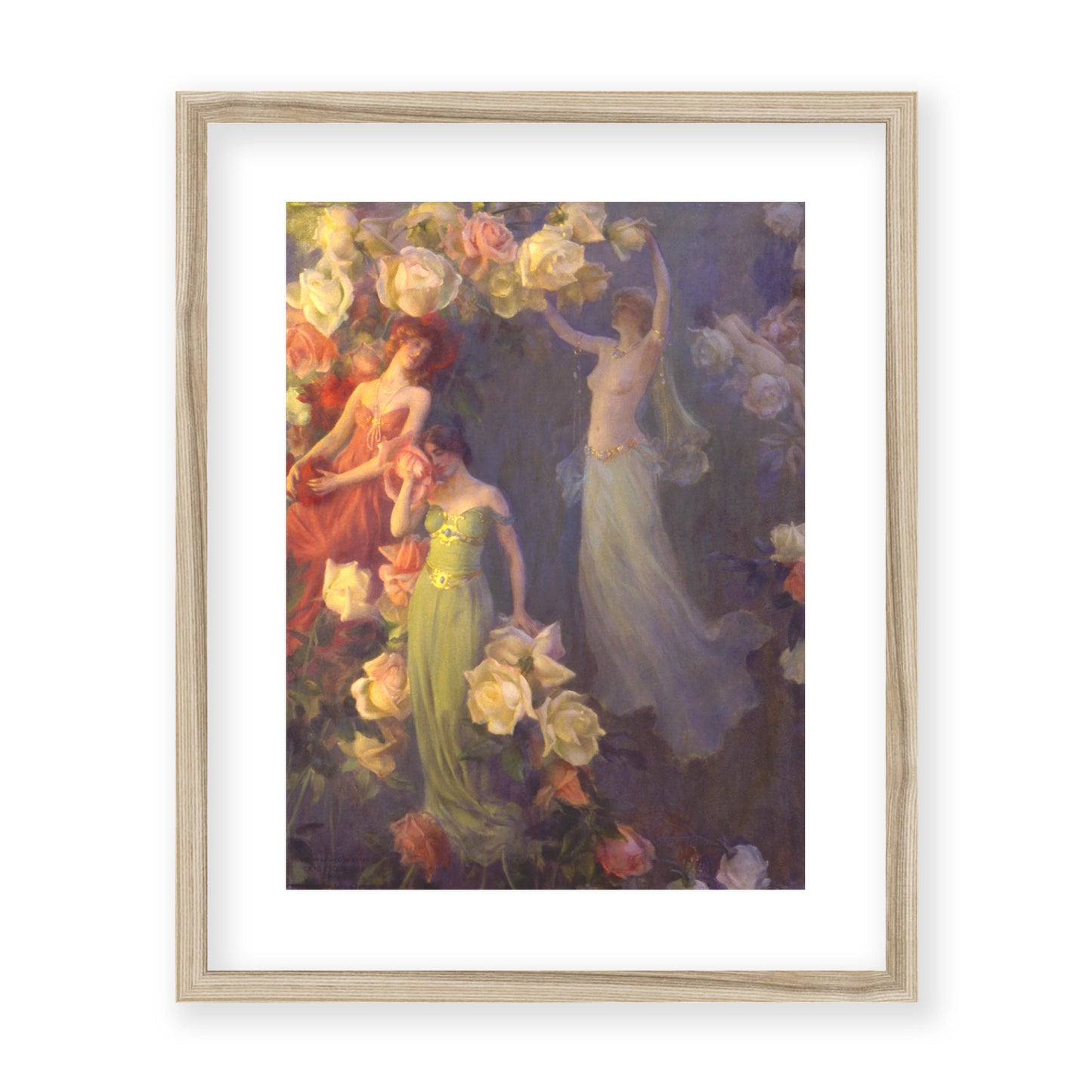 Charles C. Curran - The Perfume of Roses