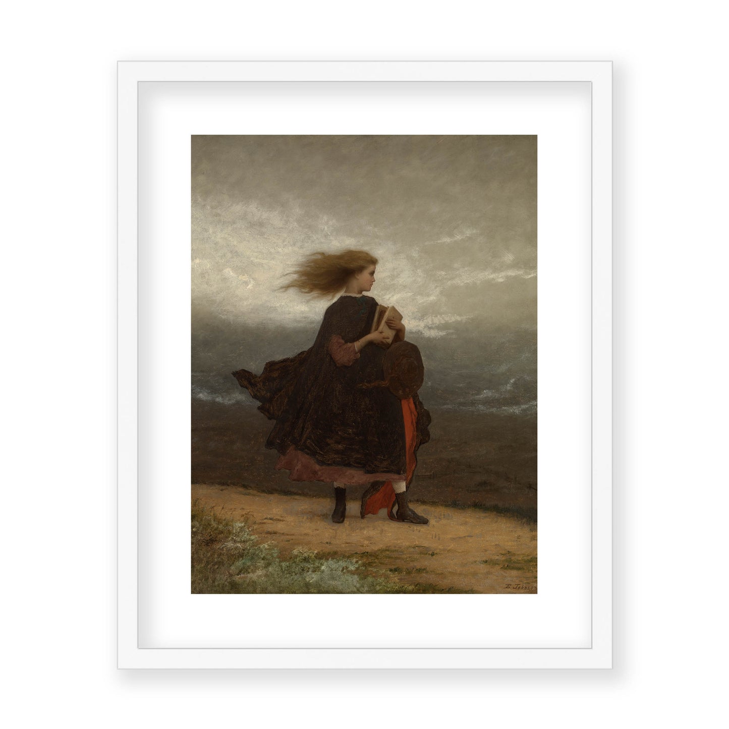 Eastman Johnson - The Girl I Left Behind Me