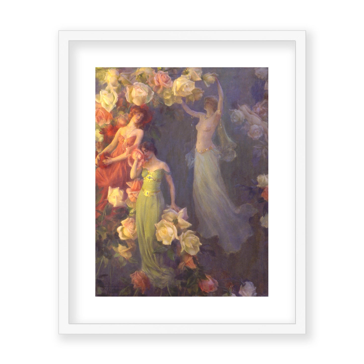 Charles C. Curran - The Perfume of Roses