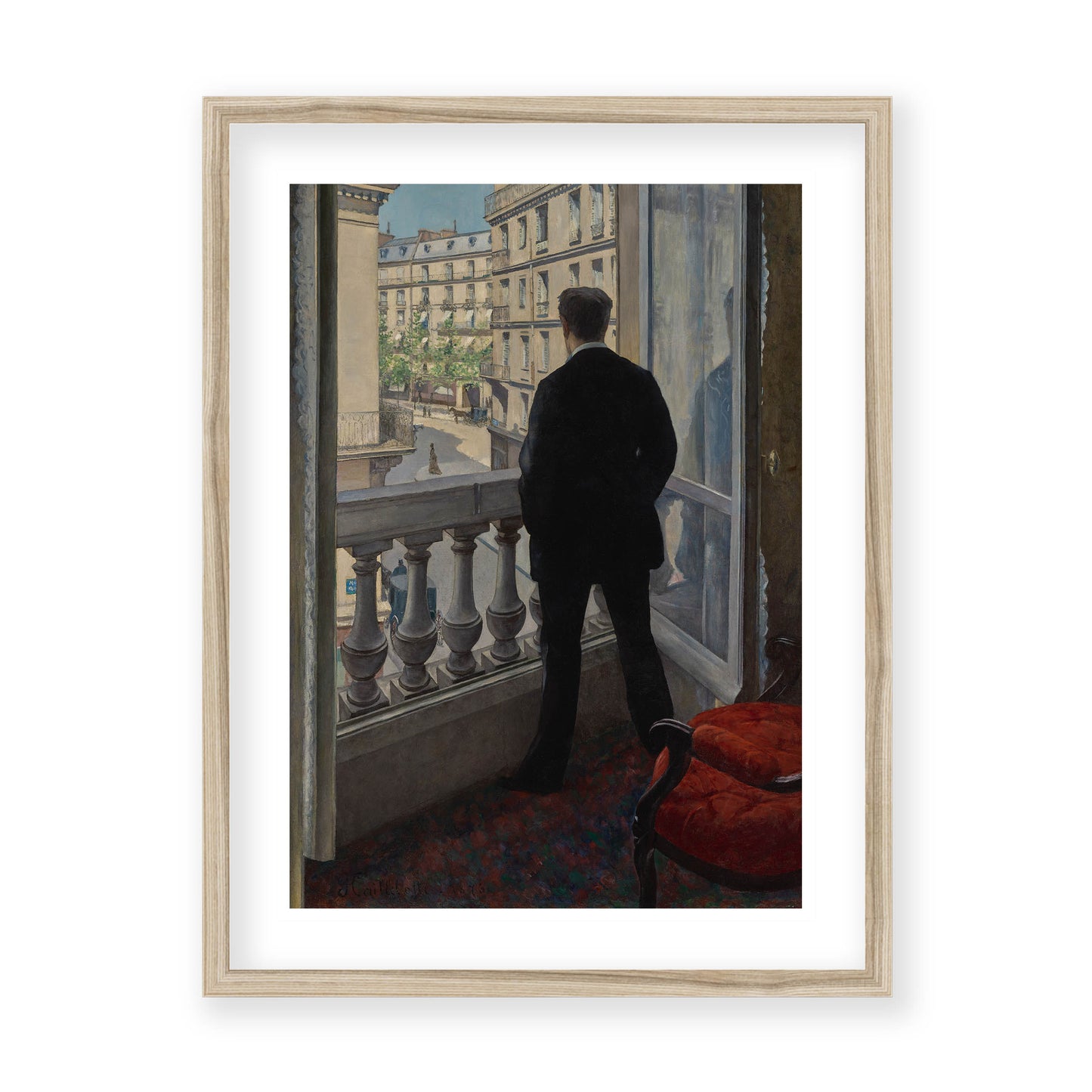 Gustave Caillebotte - Young Man at His Window