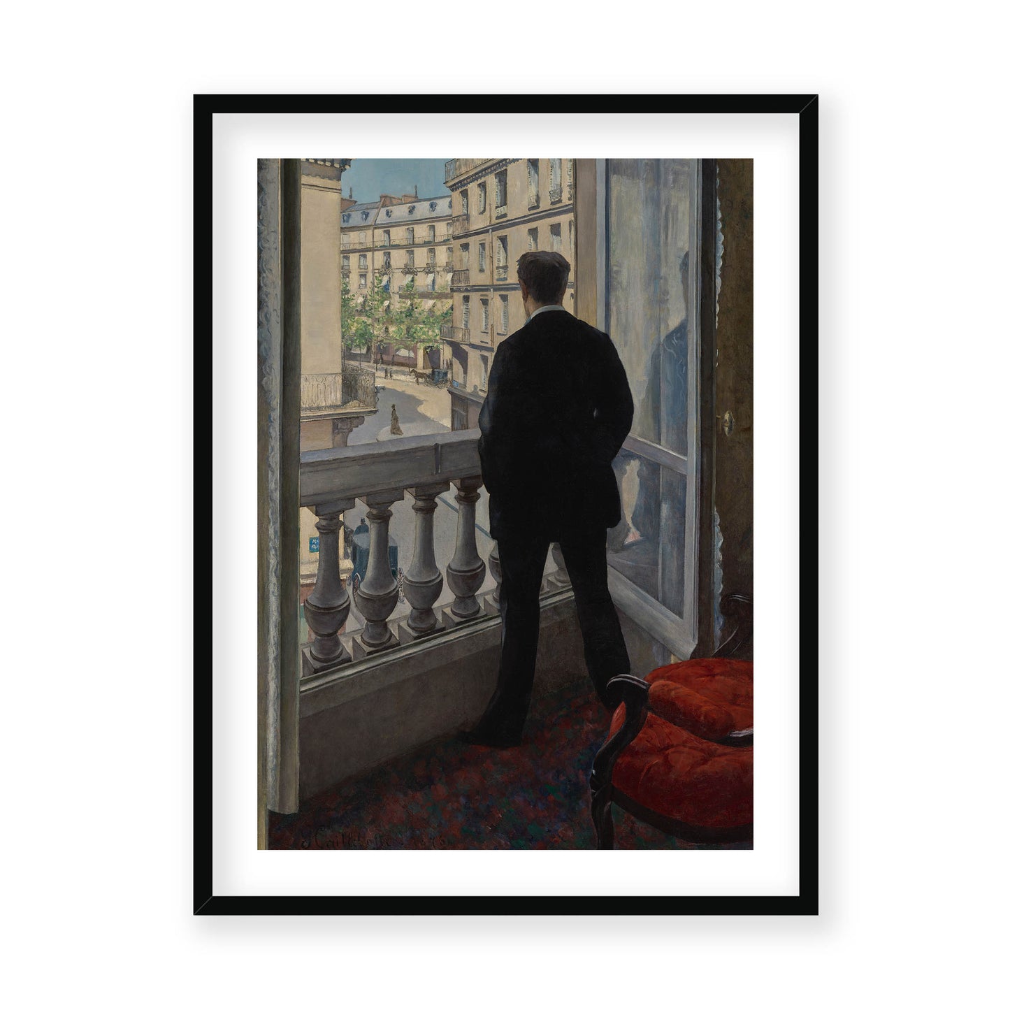 Gustave Caillebotte - Young Man at His Window