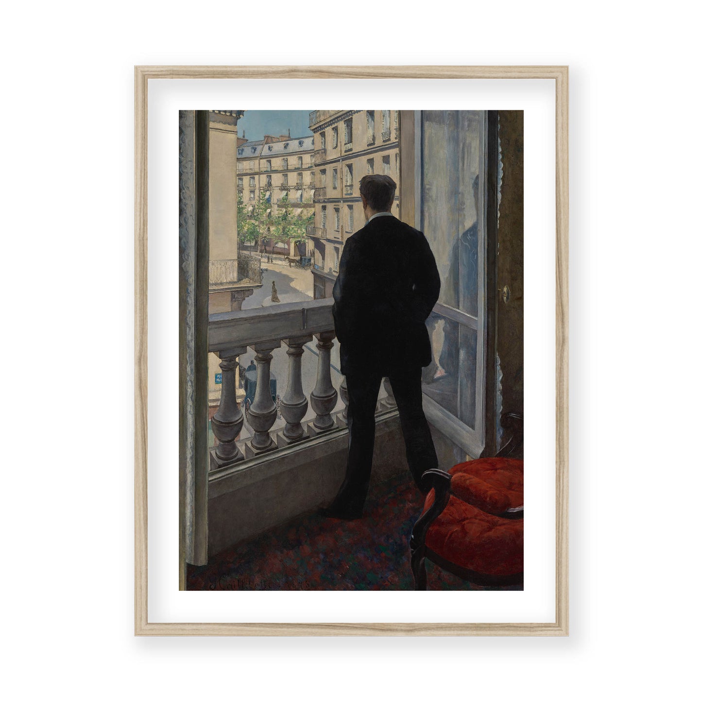 Gustave Caillebotte - Young Man at His Window