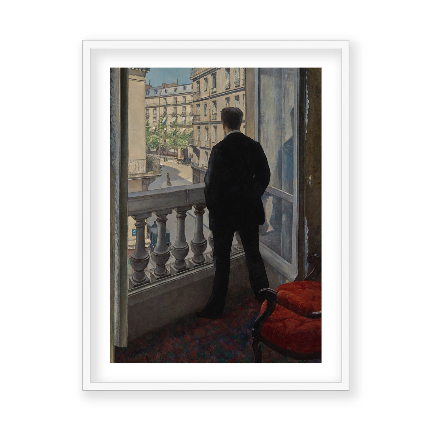 Gustave Caillebotte - Young Man at His Window