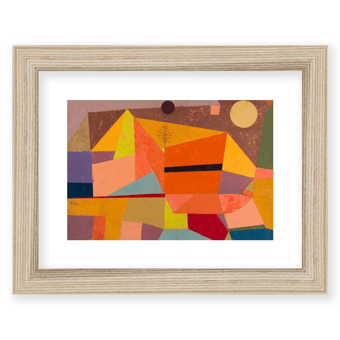 Paul Klee - Joyful Mountain Landscape