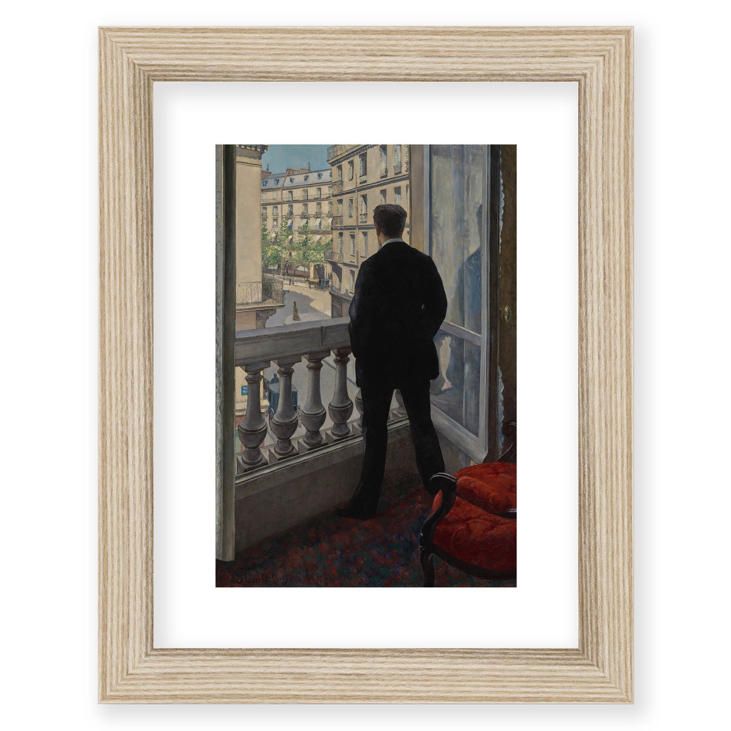 Gustave Caillebotte - Young Man at His Window