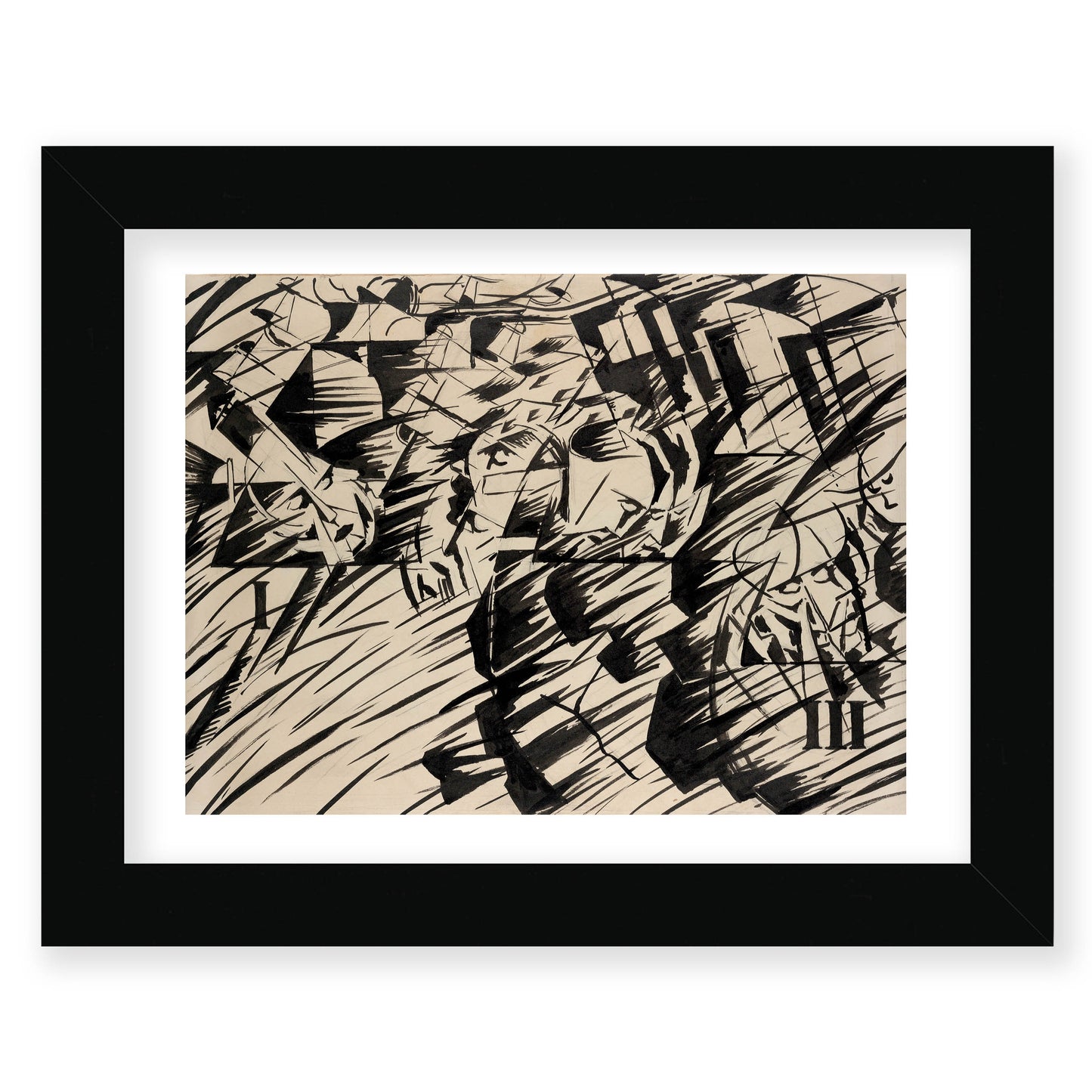 Umberto Boccioni - States of Mind: Those Who Go