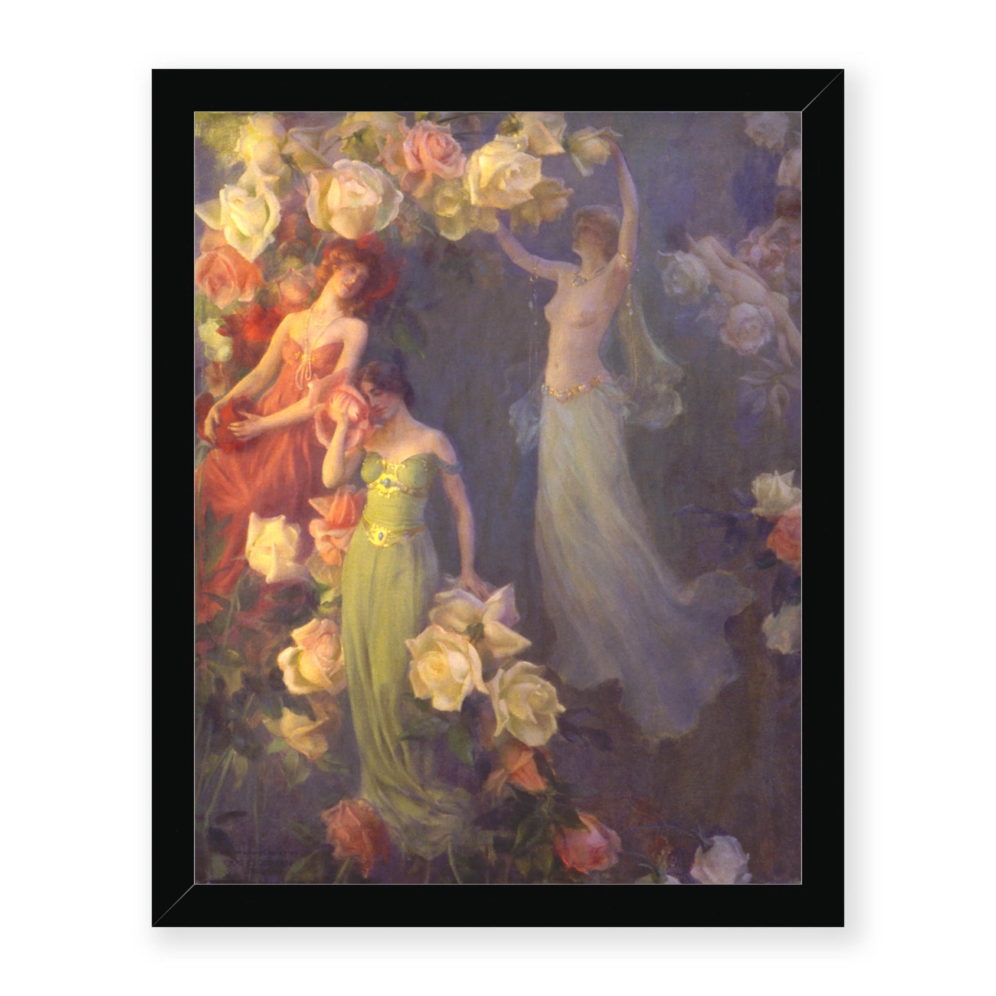 Charles C. Curran - The Perfume of Roses