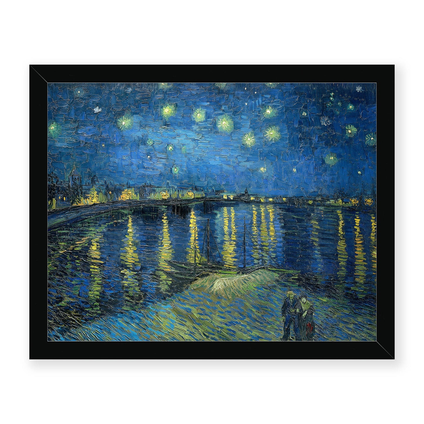 Vincent van Gogh - Starry Night Over the Rhone