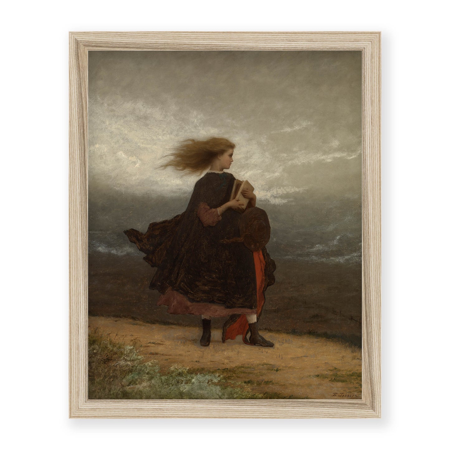 Eastman Johnson - The Girl I Left Behind Me