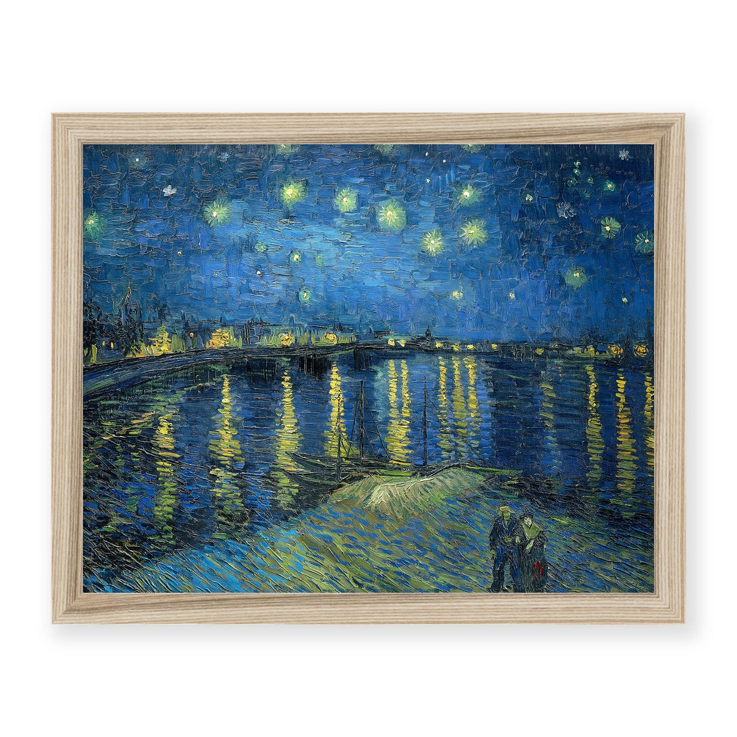 Vincent van Gogh - Starry Night Over the Rhone