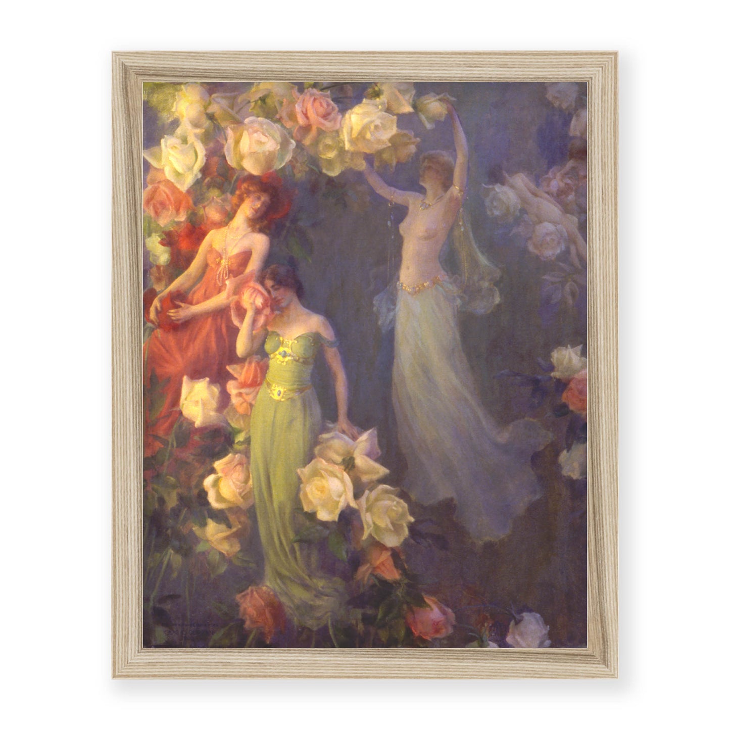 Charles C. Curran - The Perfume of Roses