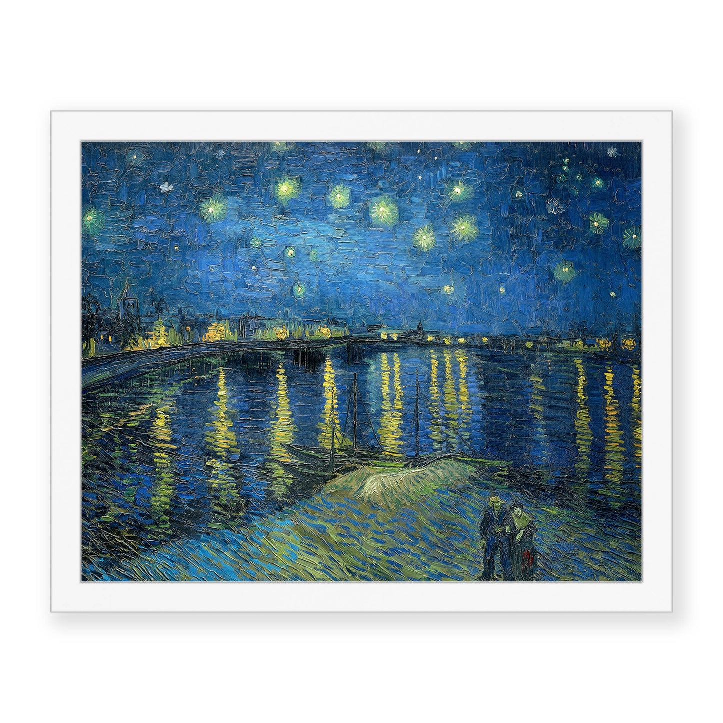 Vincent van Gogh - Starry Night Over the Rhone