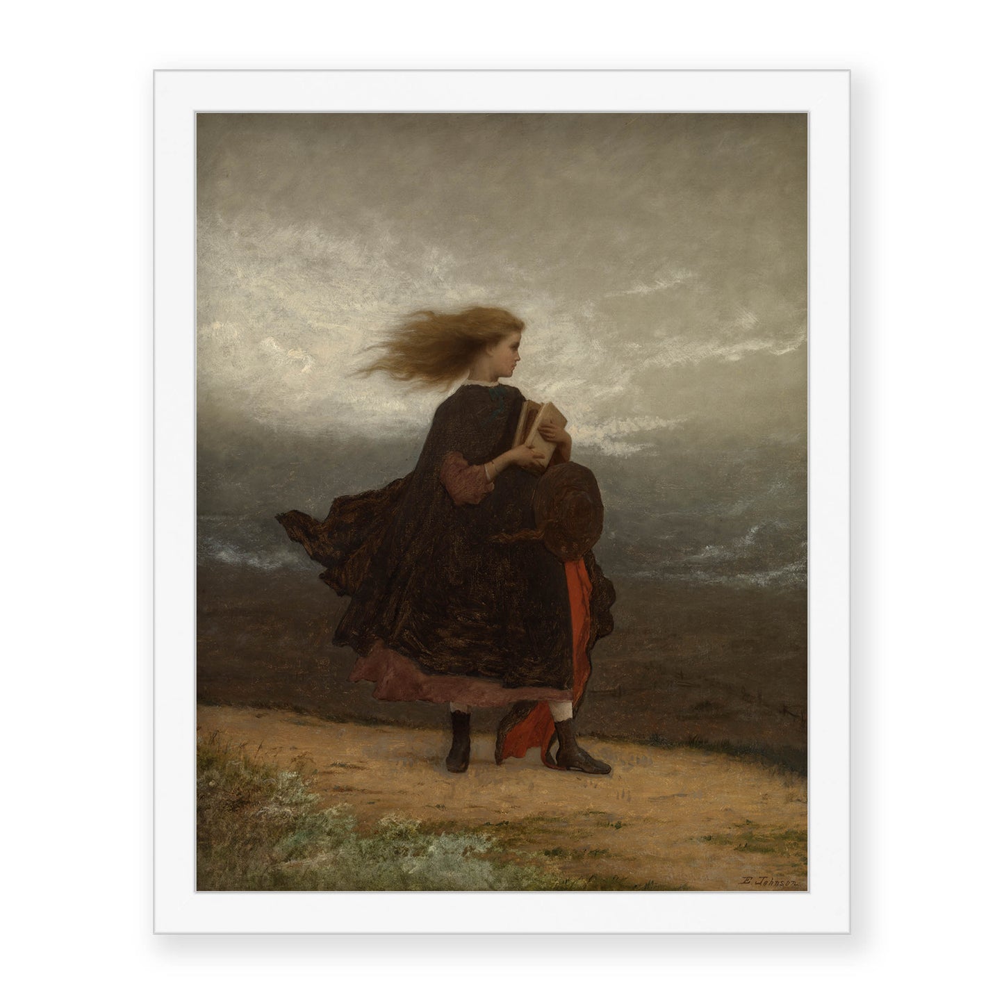 Eastman Johnson - The Girl I Left Behind Me