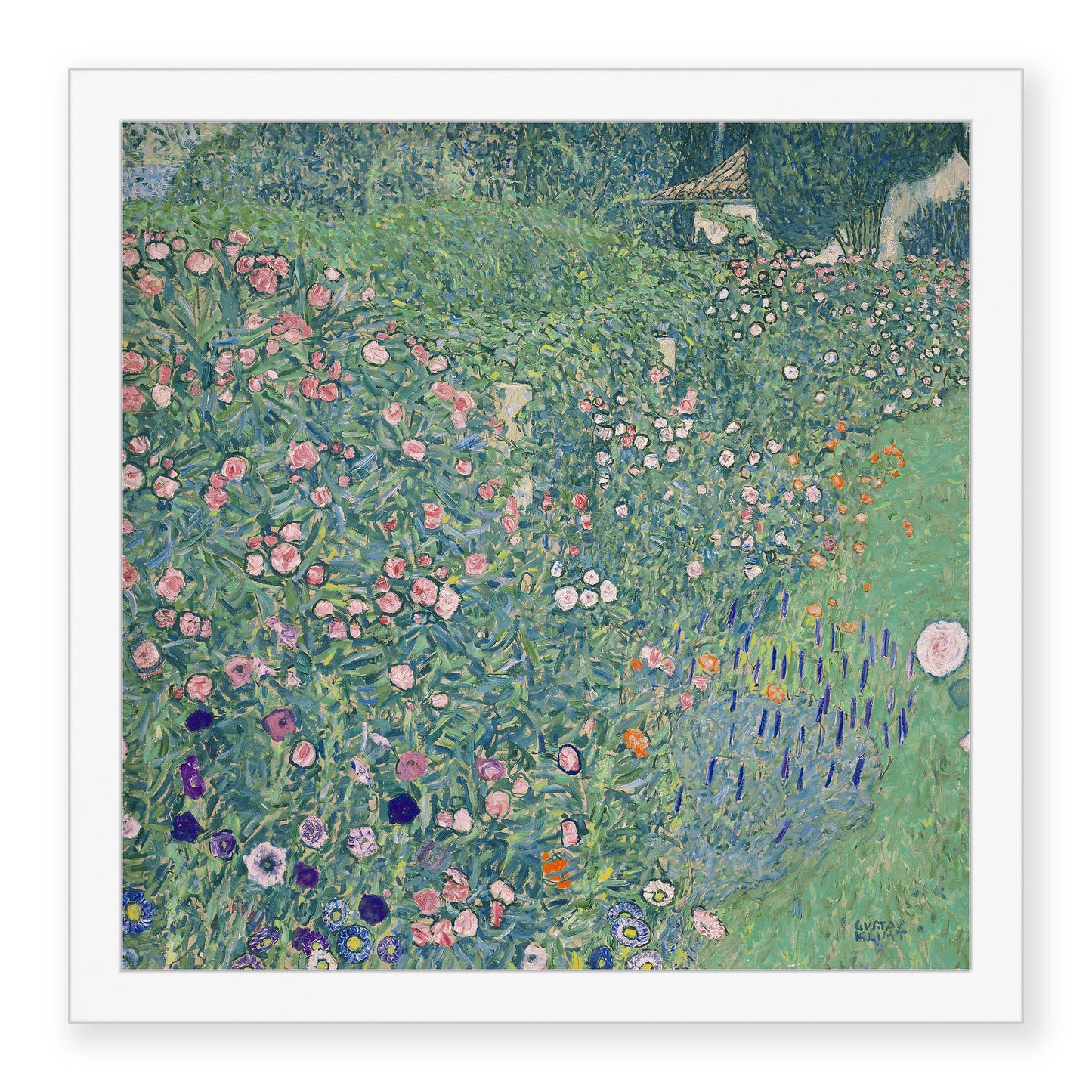 Gustav Klimt - Italian Garden Landscape (Italienische Gartenlandschaft)