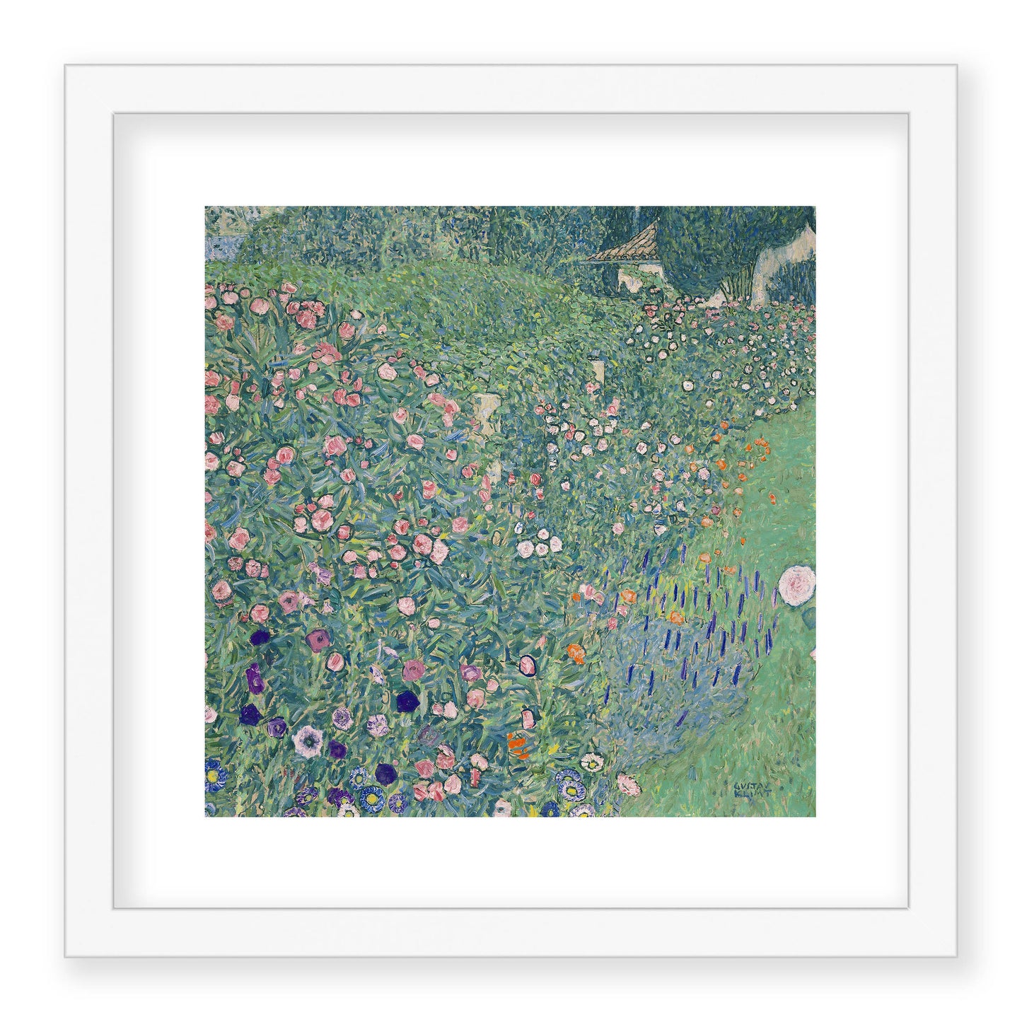 Gustav Klimt - Italian Garden Landscape (Italienische Gartenlandschaft)