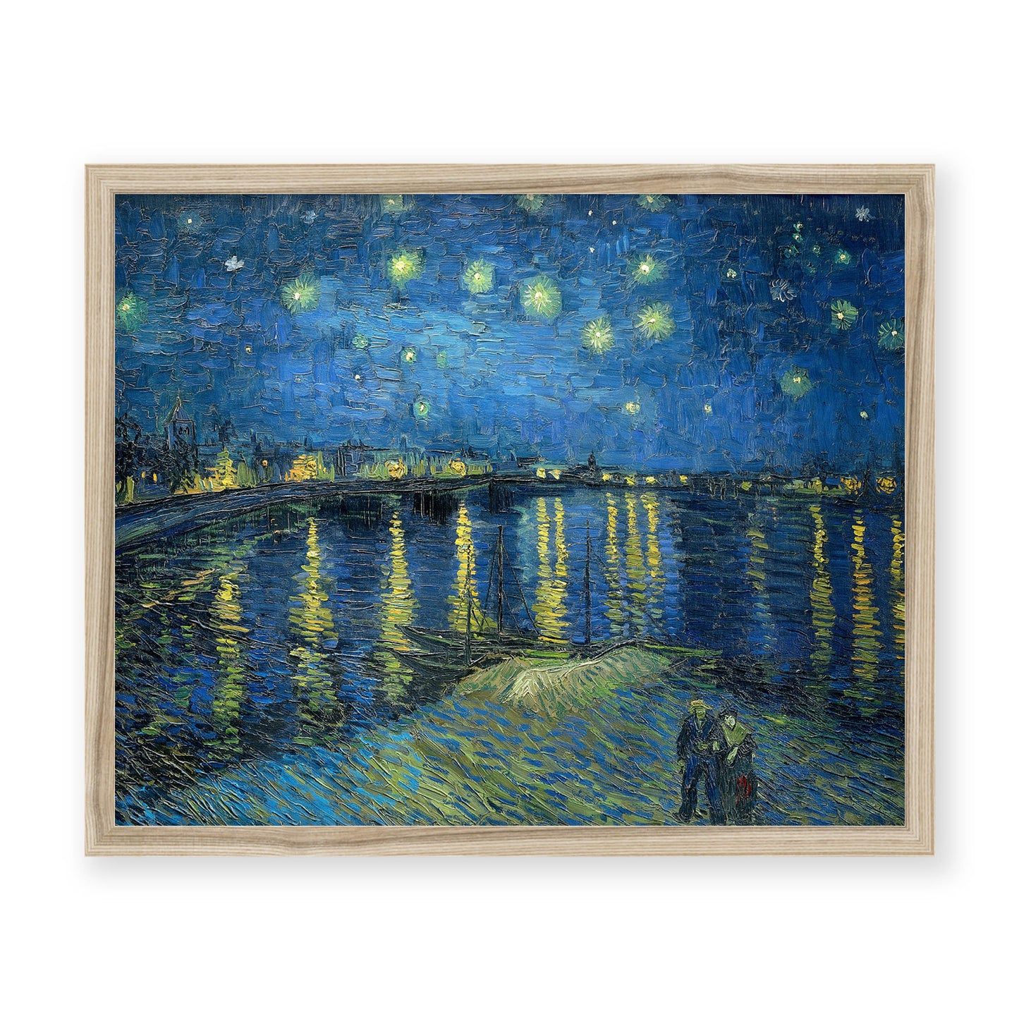 Vincent van Gogh - Starry Night Over the Rhone