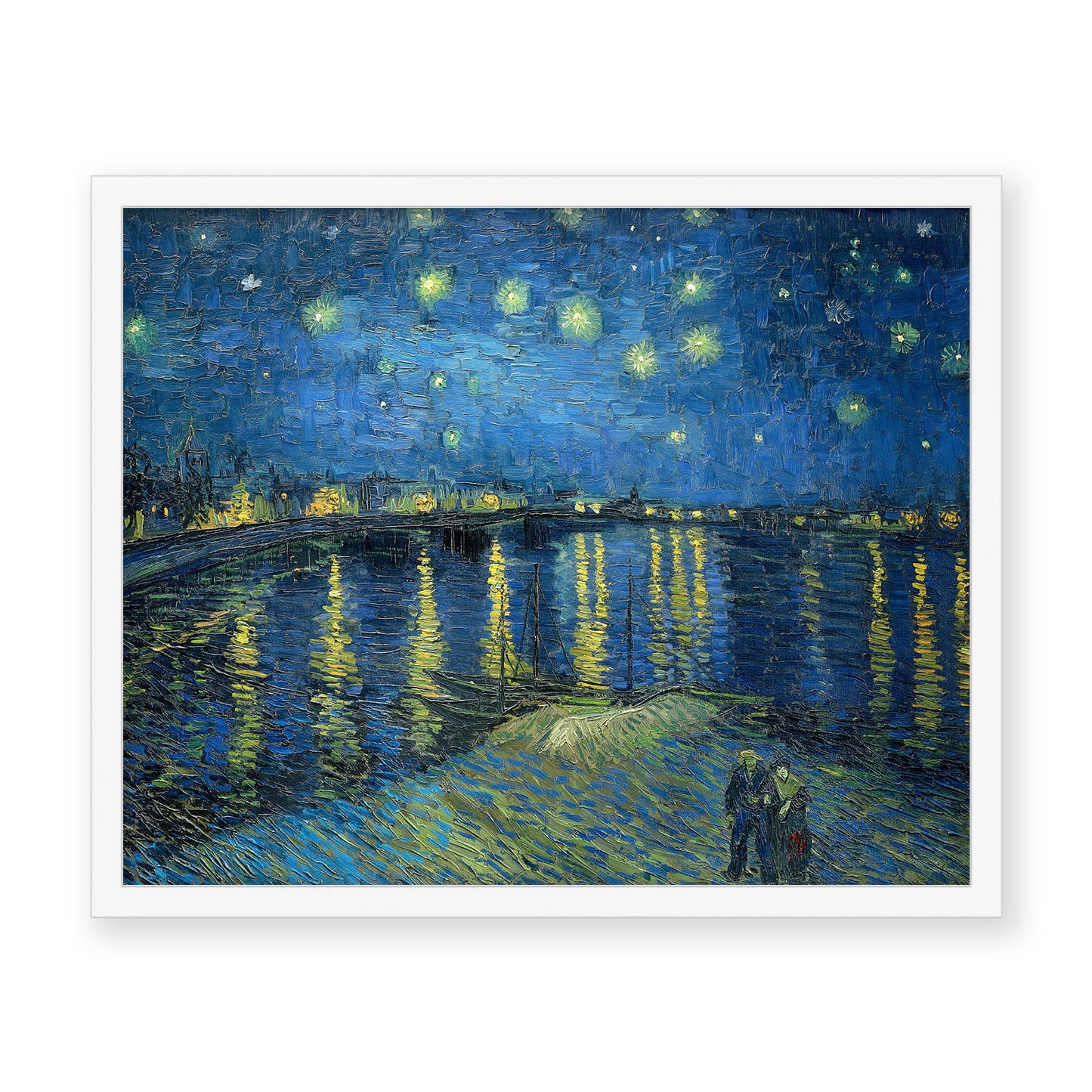 Vincent van Gogh - Starry Night Over the Rhone