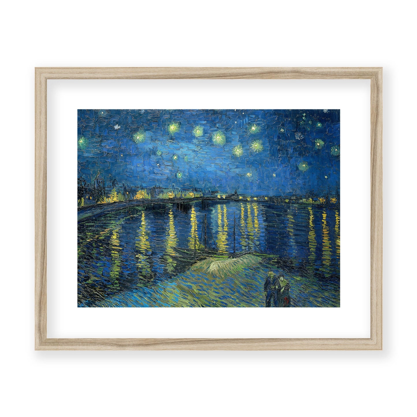 Vincent van Gogh - Starry Night Over the Rhone