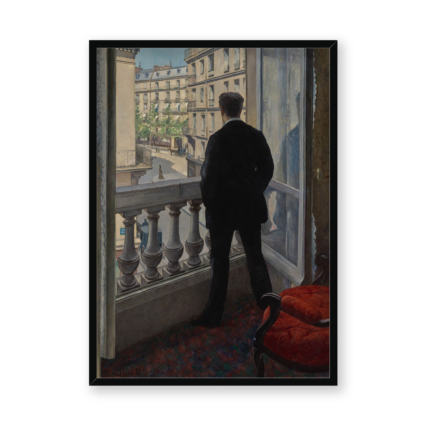 Gustave Caillebotte - Young Man at His Window