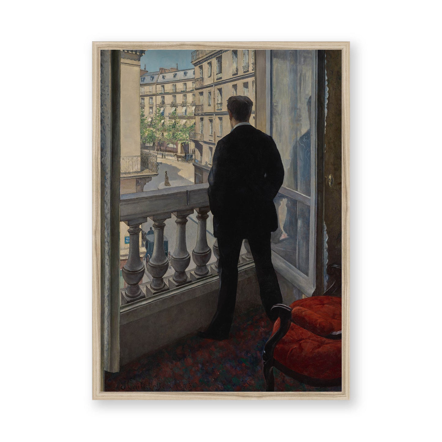 Gustave Caillebotte - Young Man at His Window