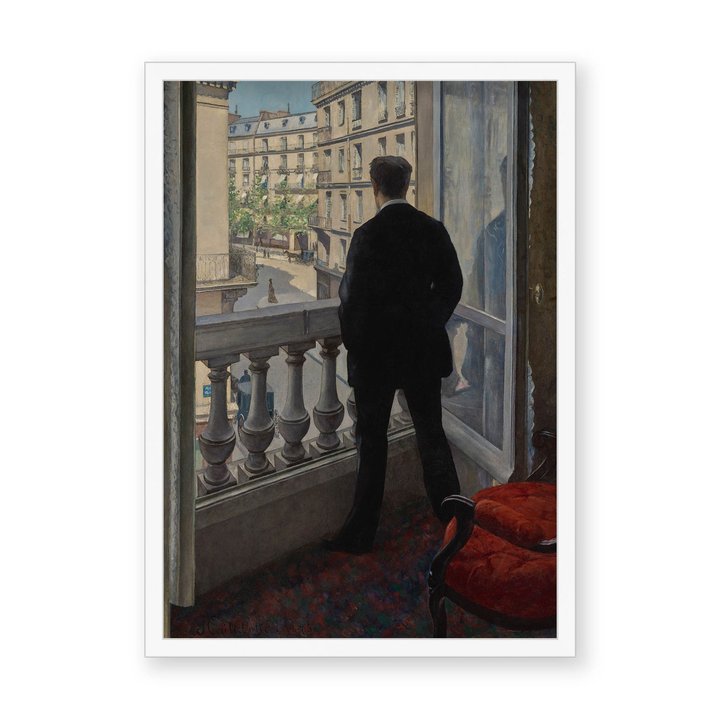 Gustave Caillebotte - Young Man at His Window