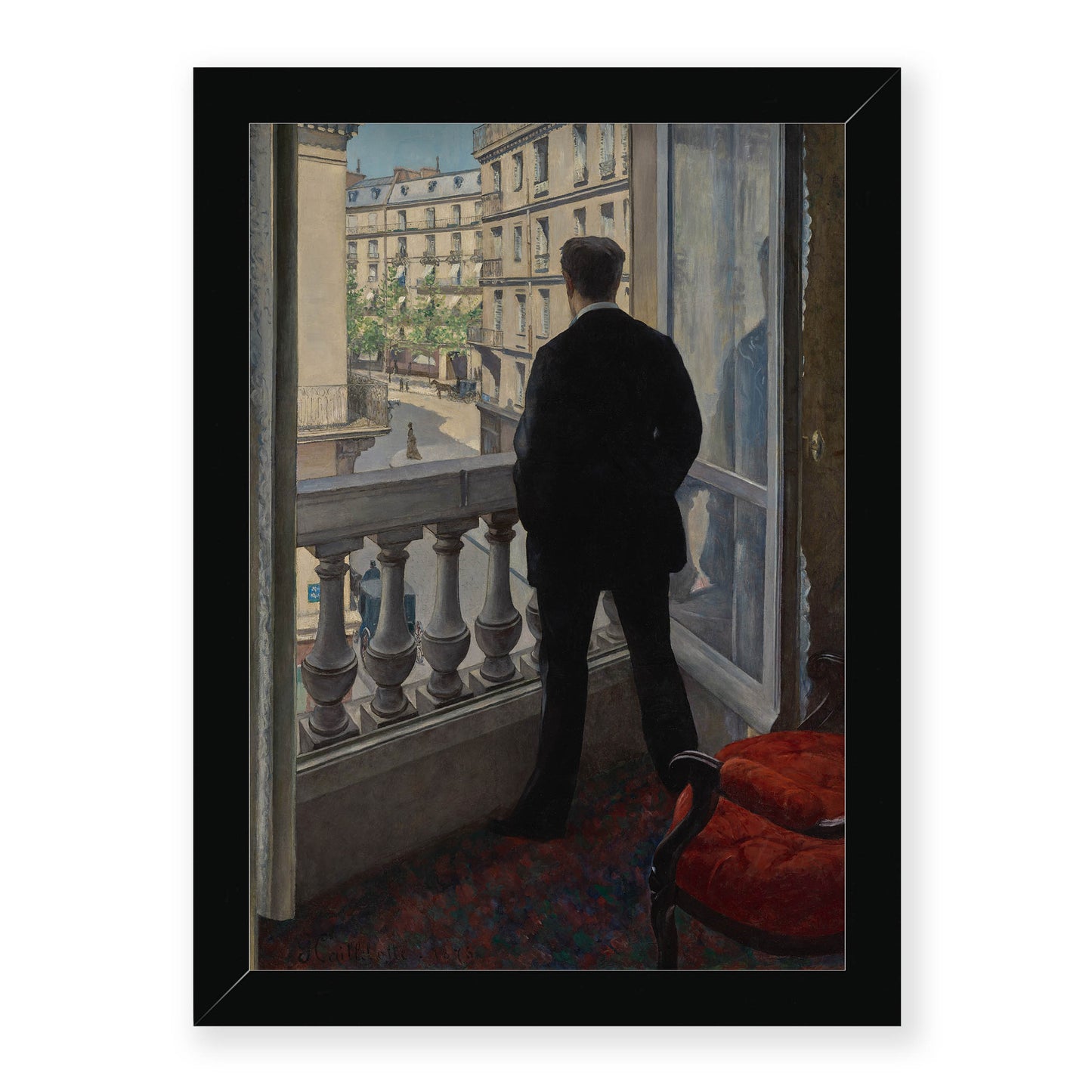 Gustave Caillebotte - Young Man at His Window