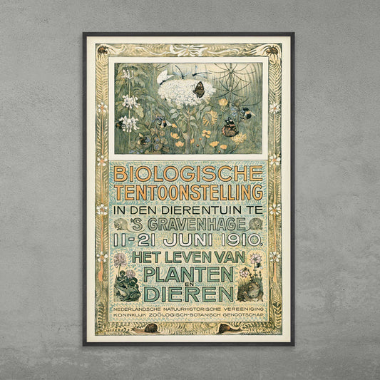 Theo van Hoytema - Poster of the Biological Exhibition