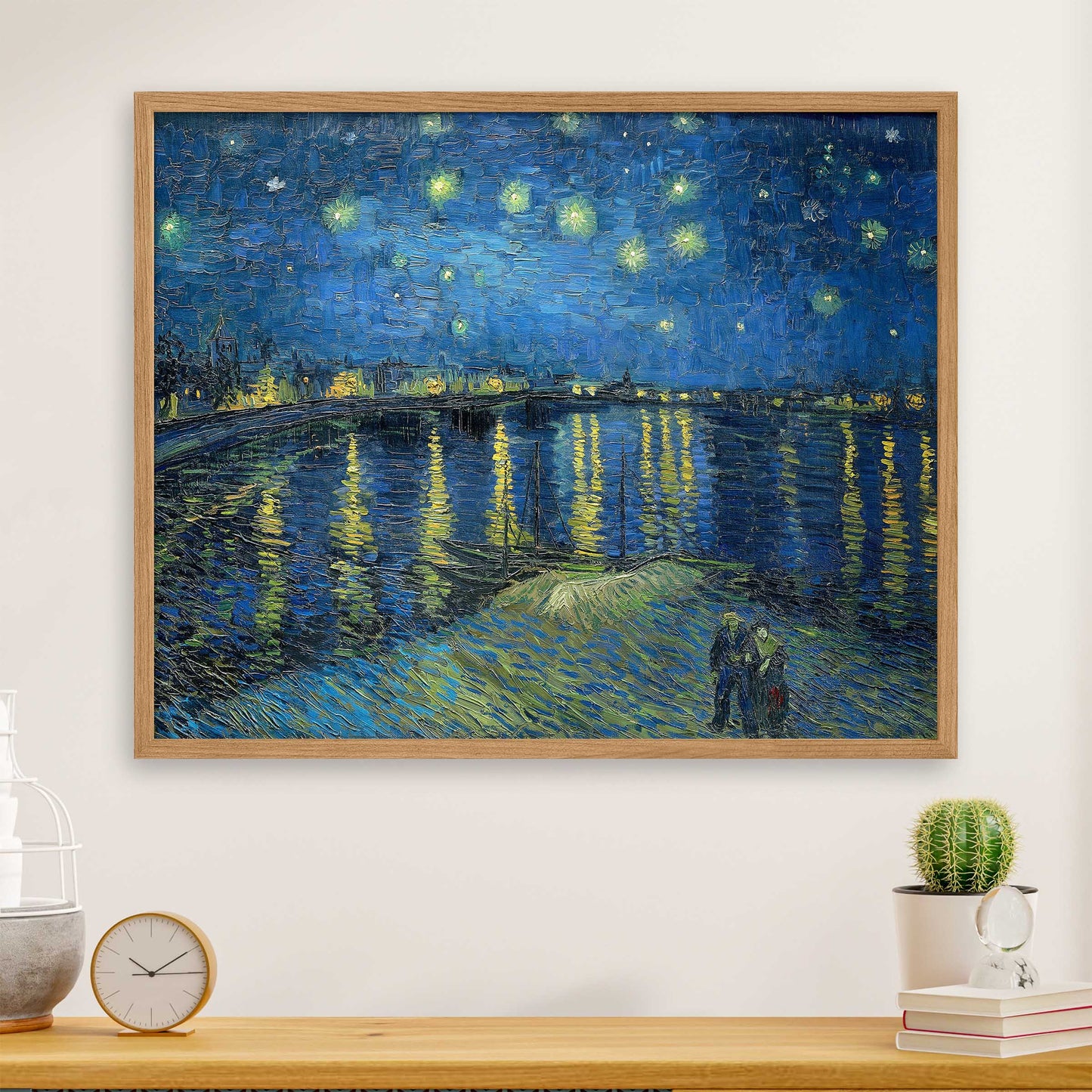 Vincent van Gogh - Starry Night Over the Rhone