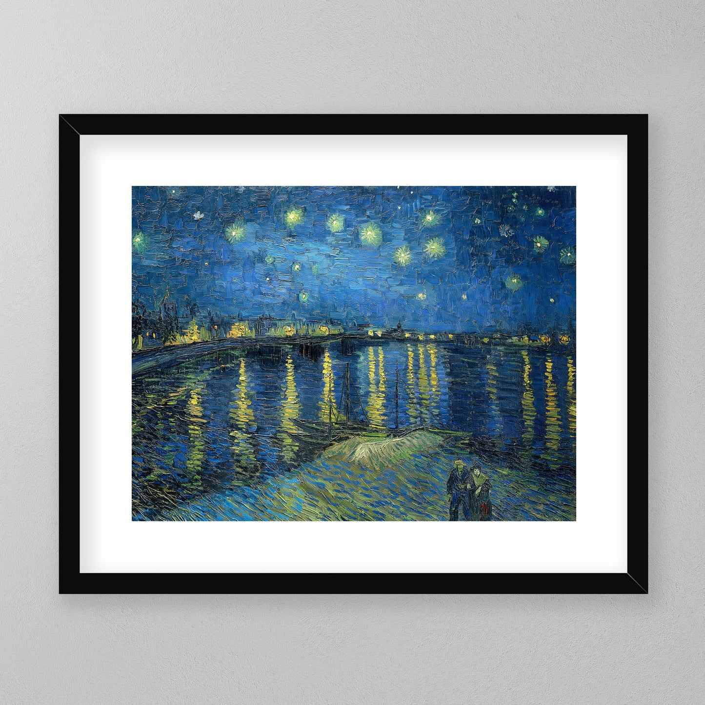 Vincent van Gogh - Starry Night Over the Rhone