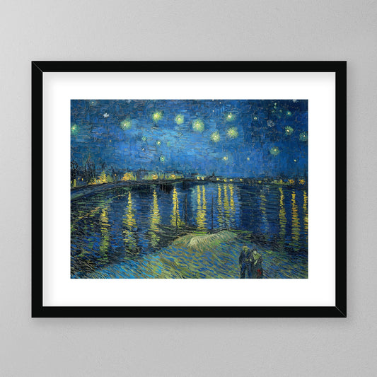 Vincent van Gogh - Starry Night Over the Rhone