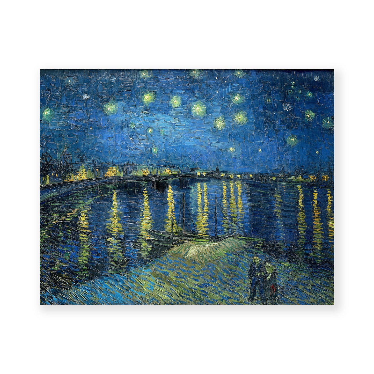 Vincent van Gogh - Starry Night Over the Rhone