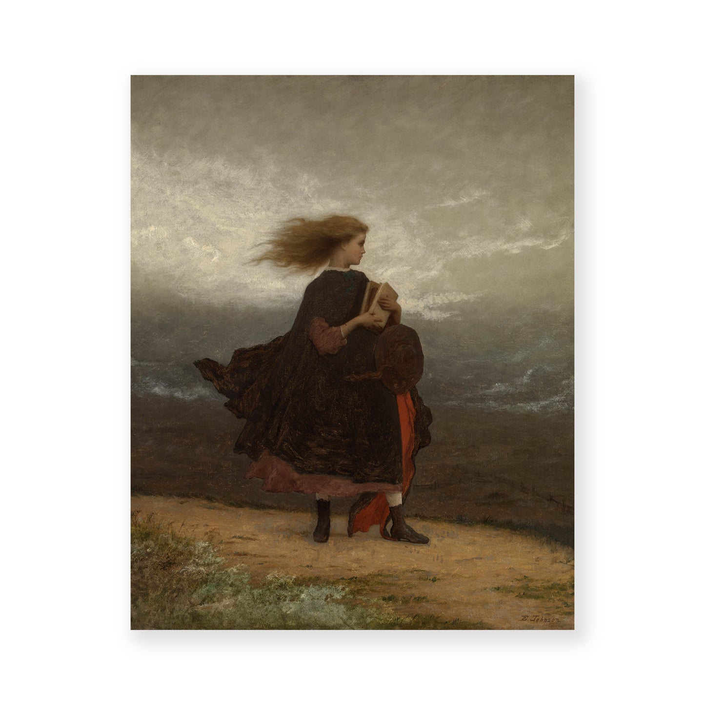 Eastman Johnson - The Girl I Left Behind Me