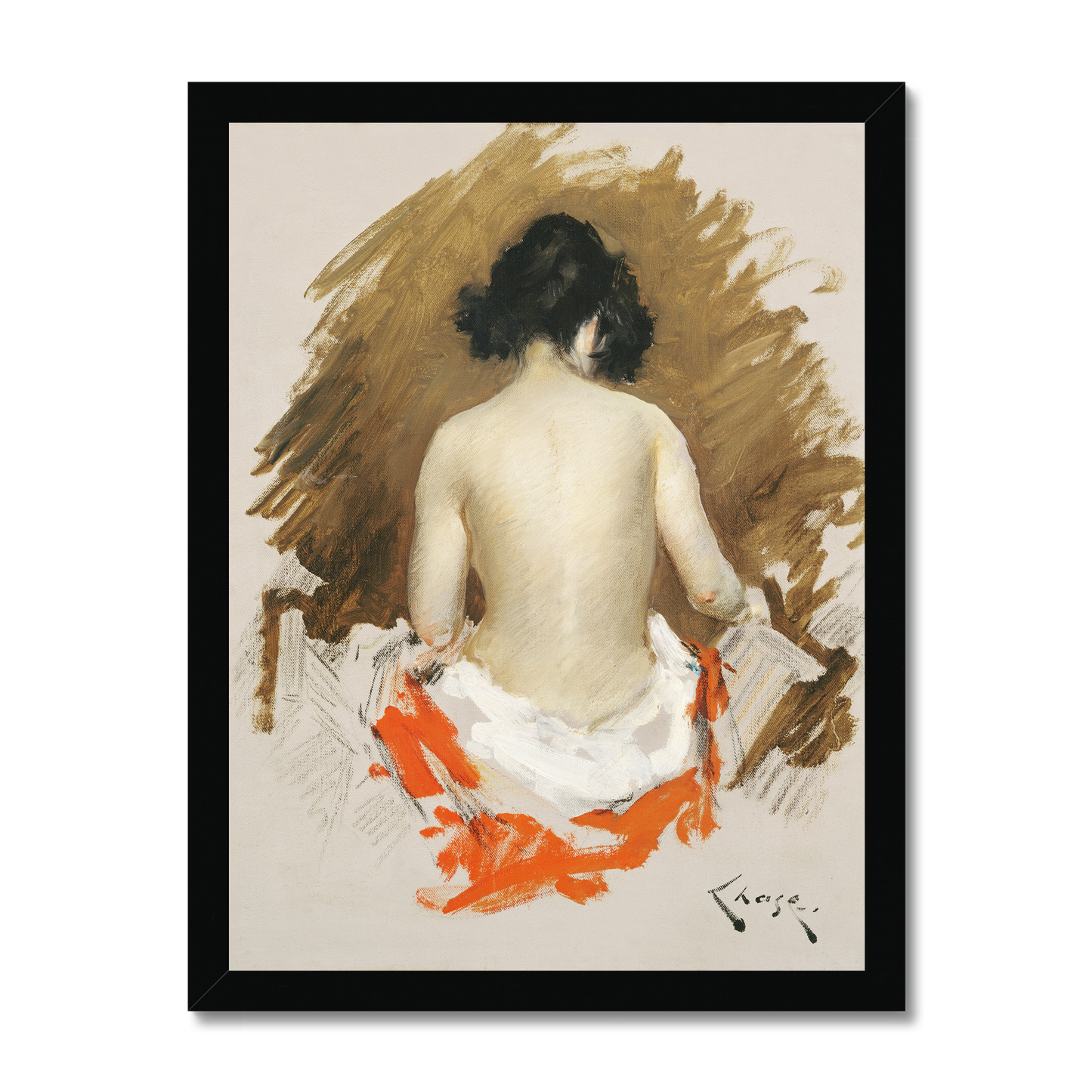 William Merritt Chase - Nude