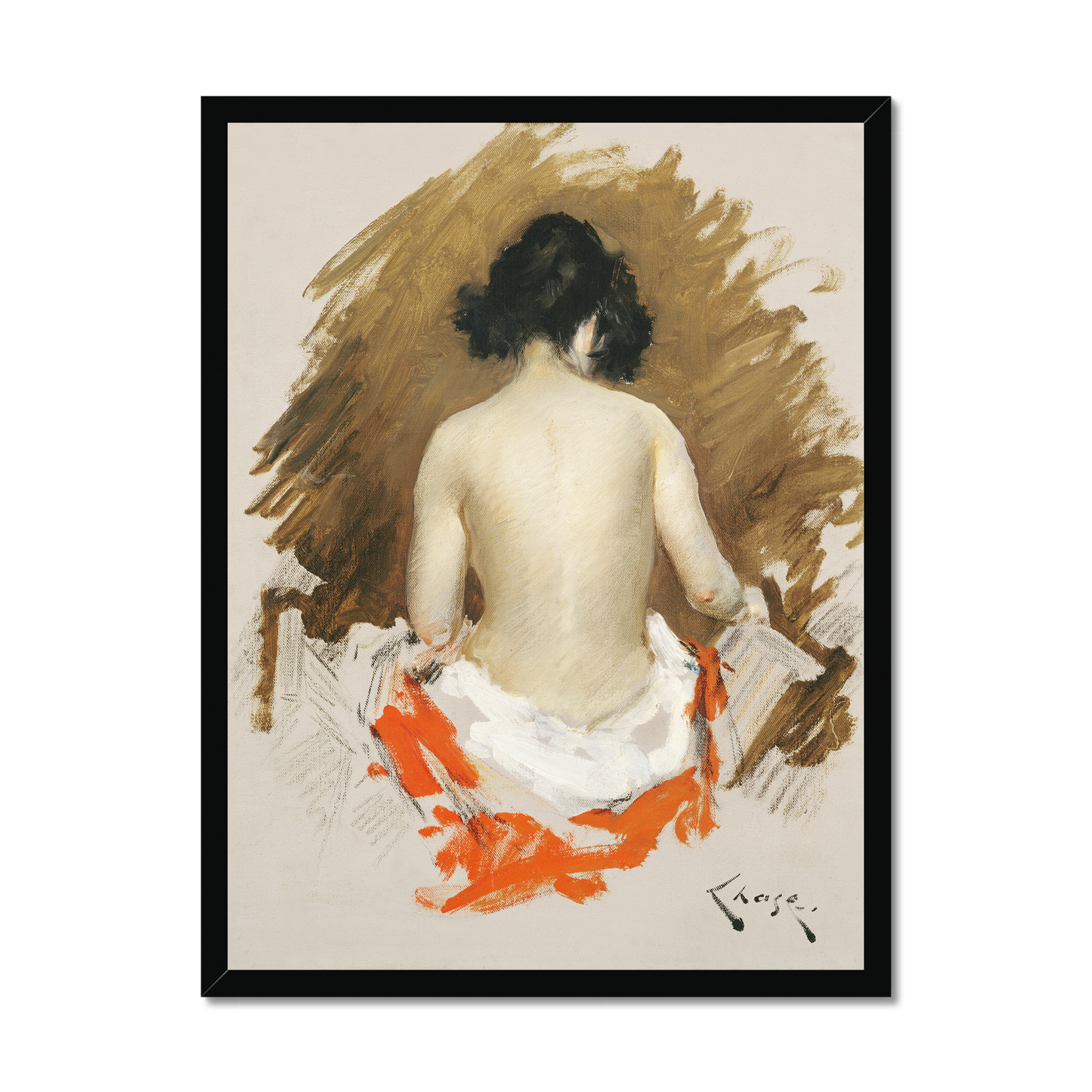 William Merritt Chase - Nude