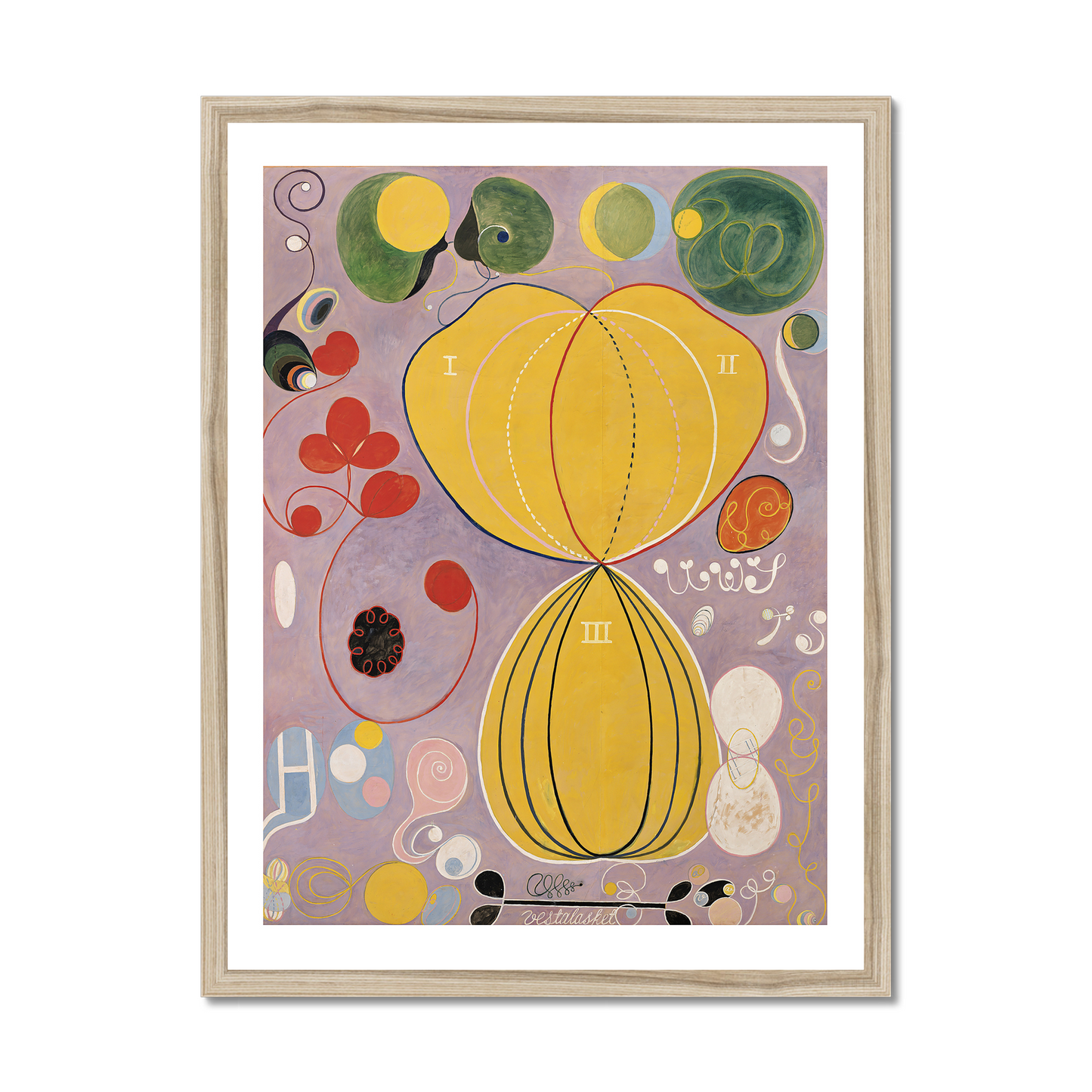 Hilma af Klint - The Ten Largest, No. 7, Adulthood