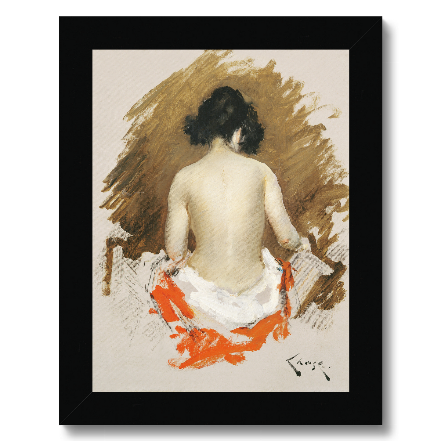 William Merritt Chase - Nude