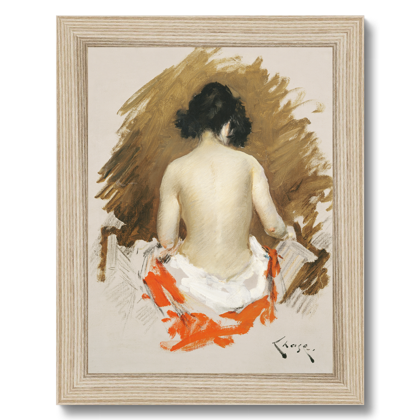 William Merritt Chase - Nude