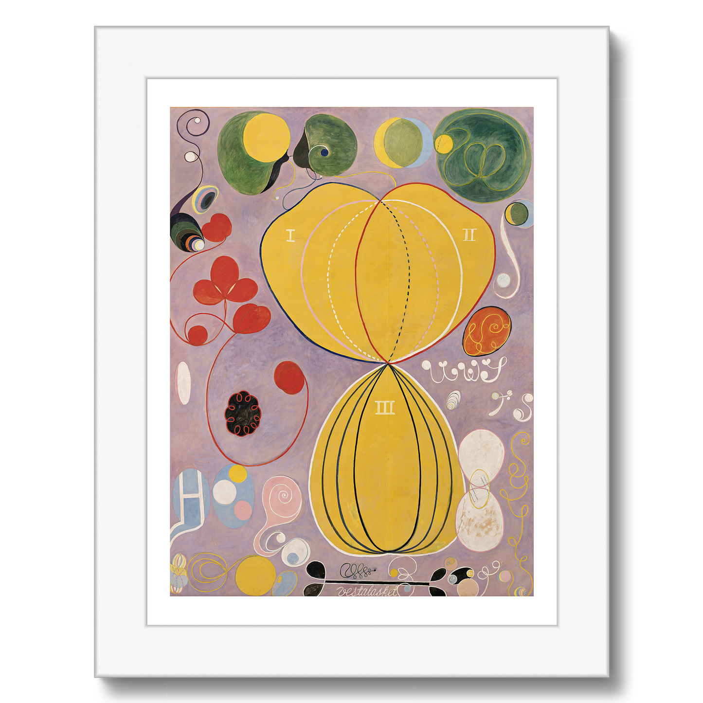 Hilma af Klint - The Ten Largest, No. 7, Adulthood