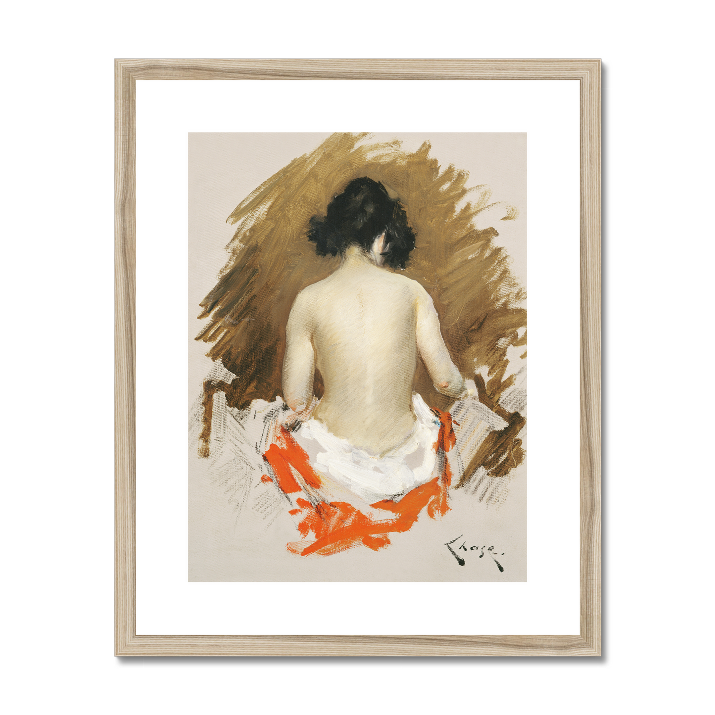 William Merritt Chase - Nude