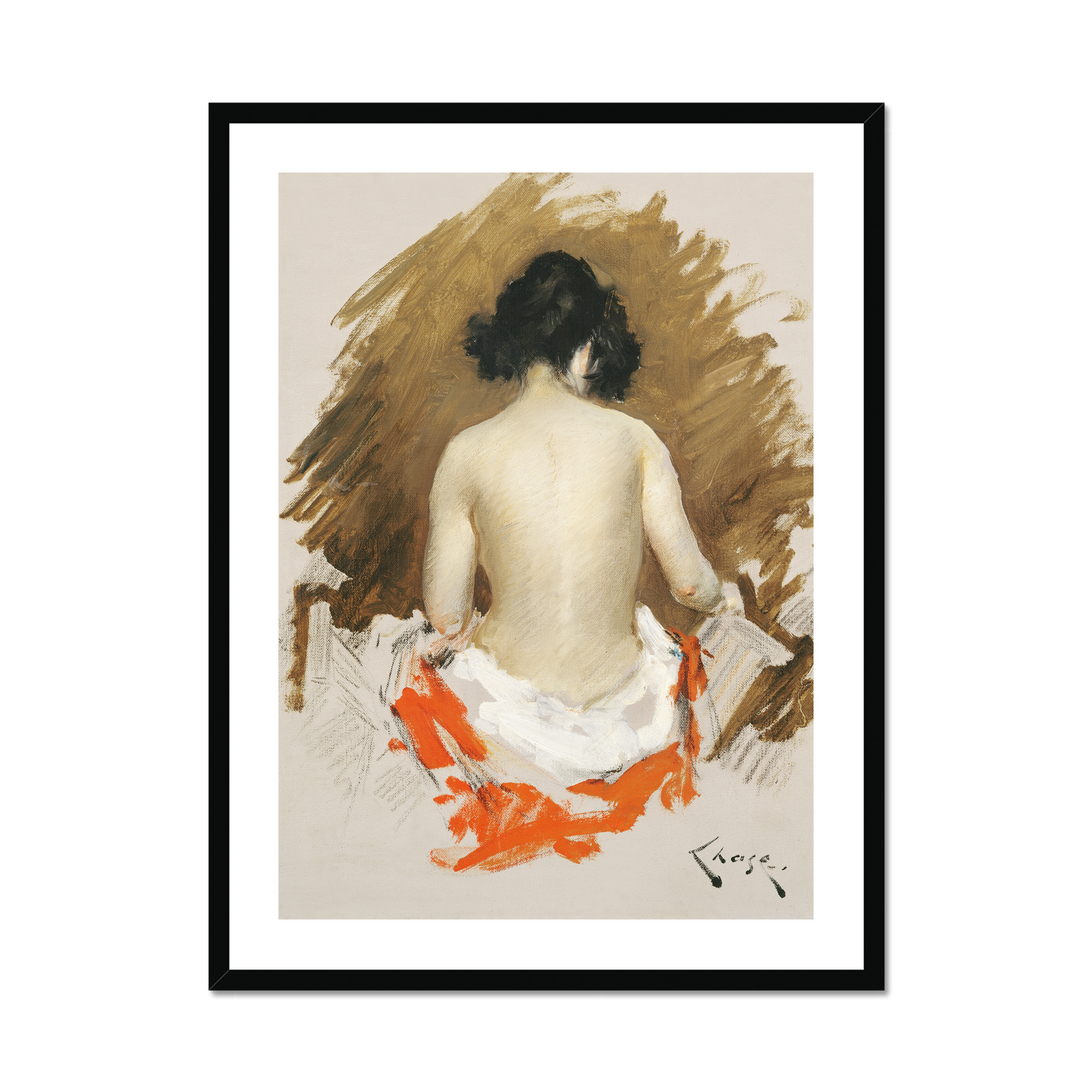 William Merritt Chase - Nude