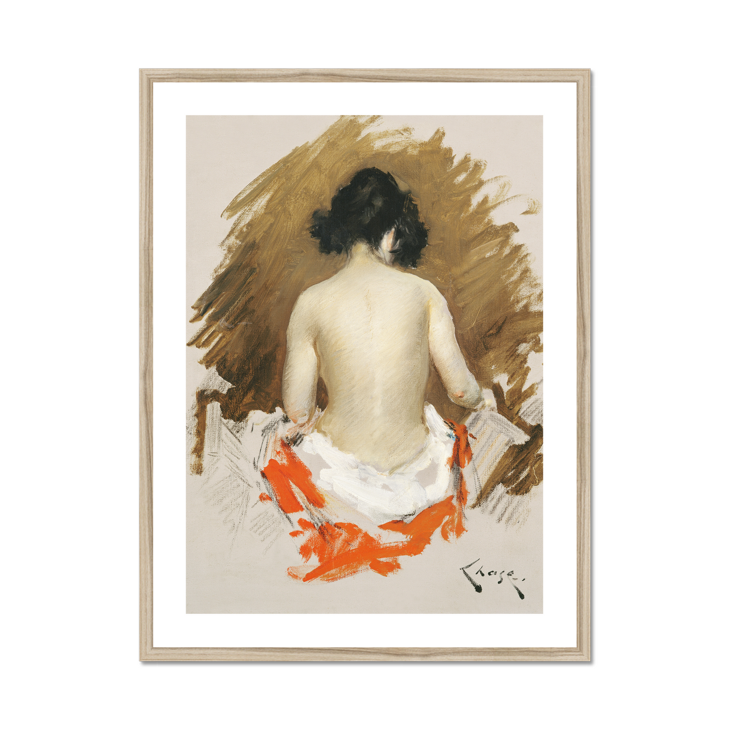 William Merritt Chase - Nude